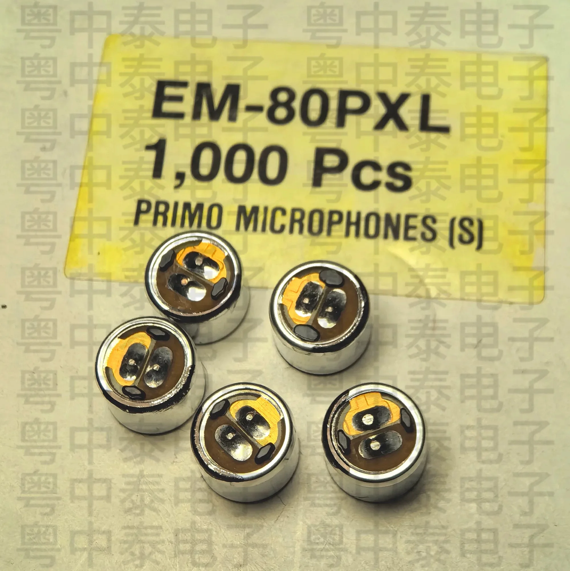 1~10pcs Original Primo EM-80PXL Capacitive Electret Mic Head Pickup microphone