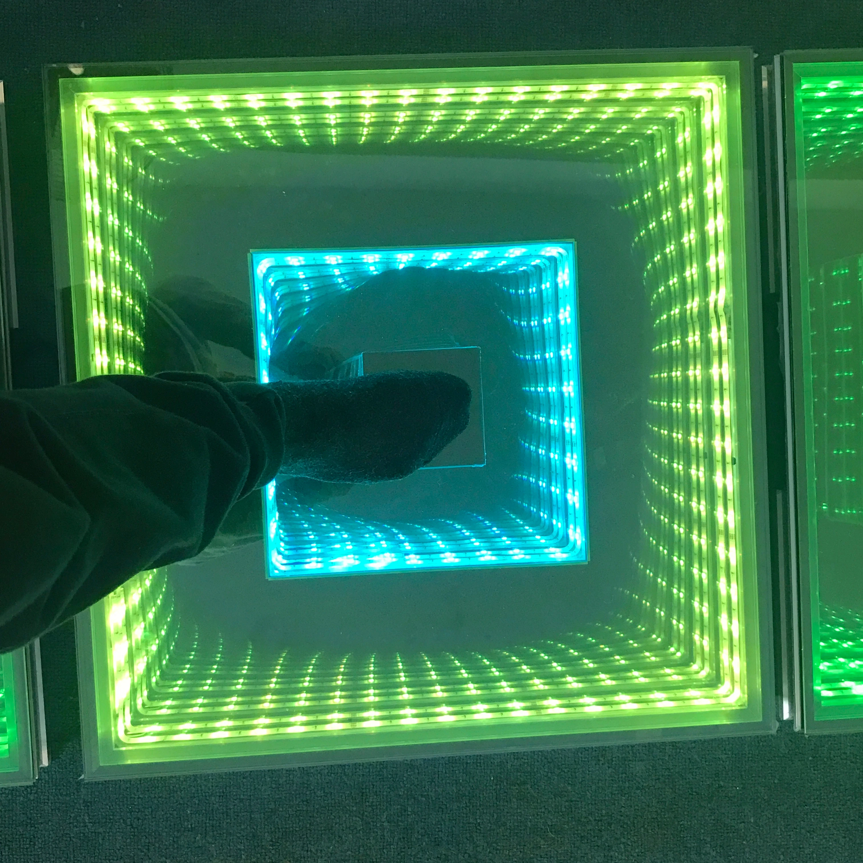Interactive 3D LED Dance Floor | Customizable Mirror Effect | Stage/Club/Event Rental | OEM Support