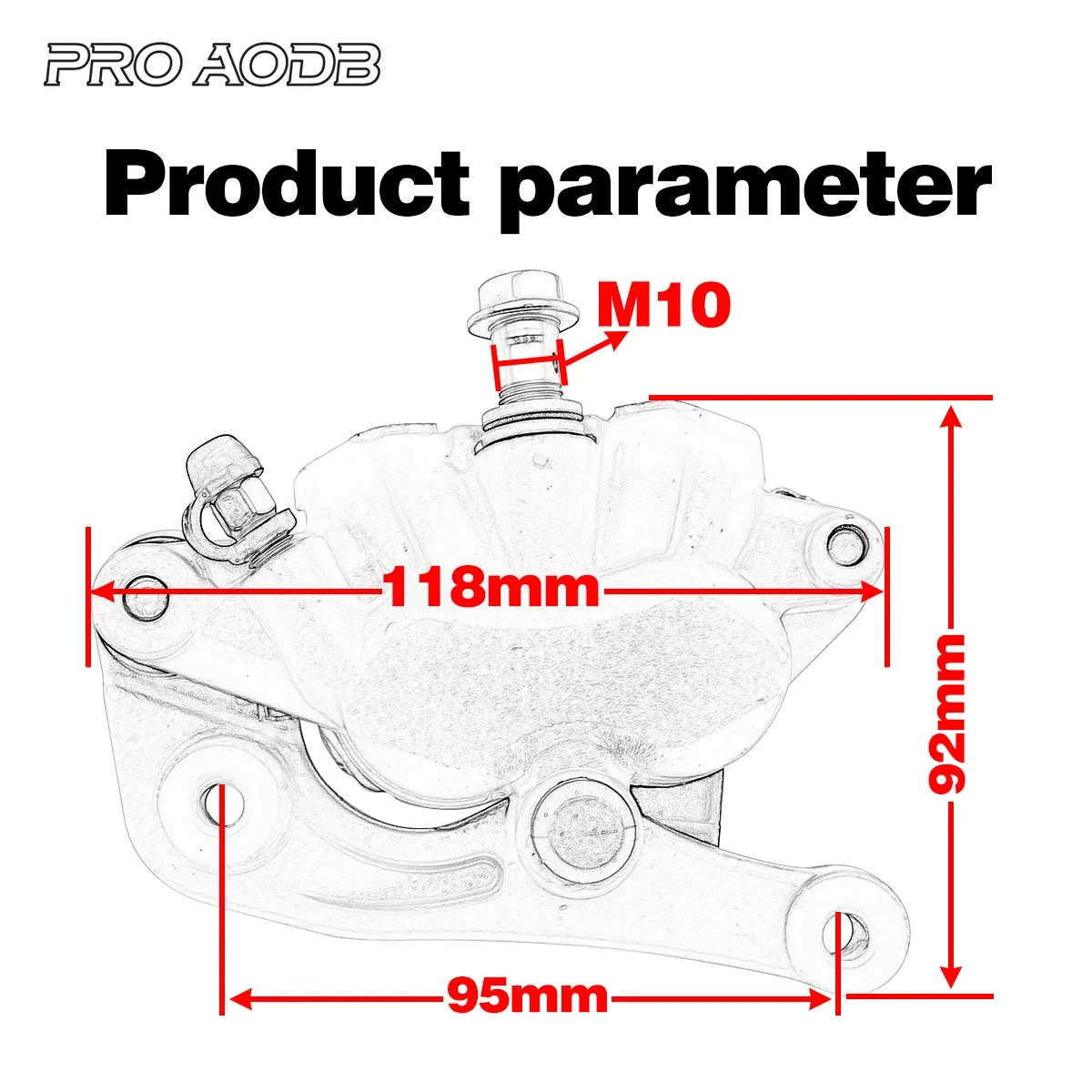 Motorcycle Front Brake Caliper Master Cylinder Oil Hose Brake Handle Pump Assembly For KTM SX XC EXC SXF XCF XCW EXCF XCFW TPI