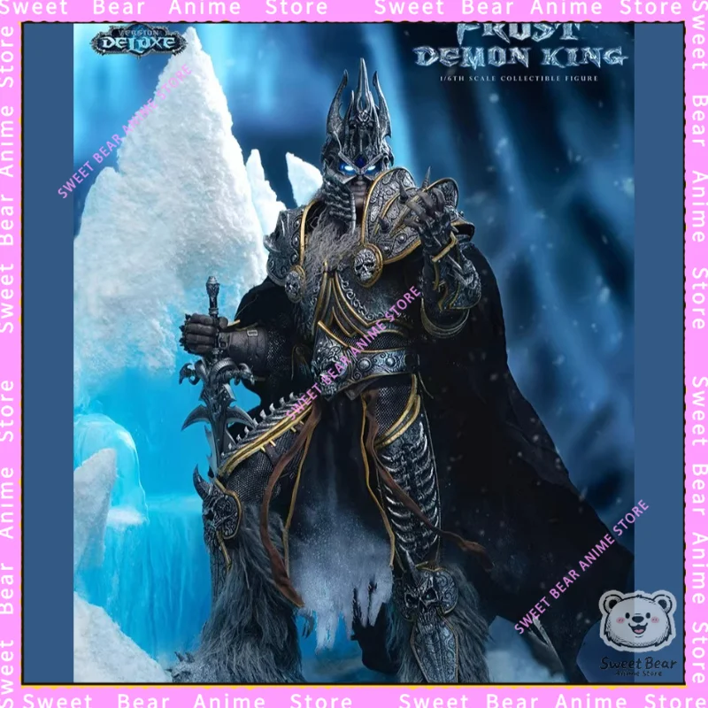 

В наличии SHARK TOYS Lich King World of Warcraft Frost Demon King SK-008 1/6 Scale Soldier Action Figure Аниме Модель Игрушки Кукла
