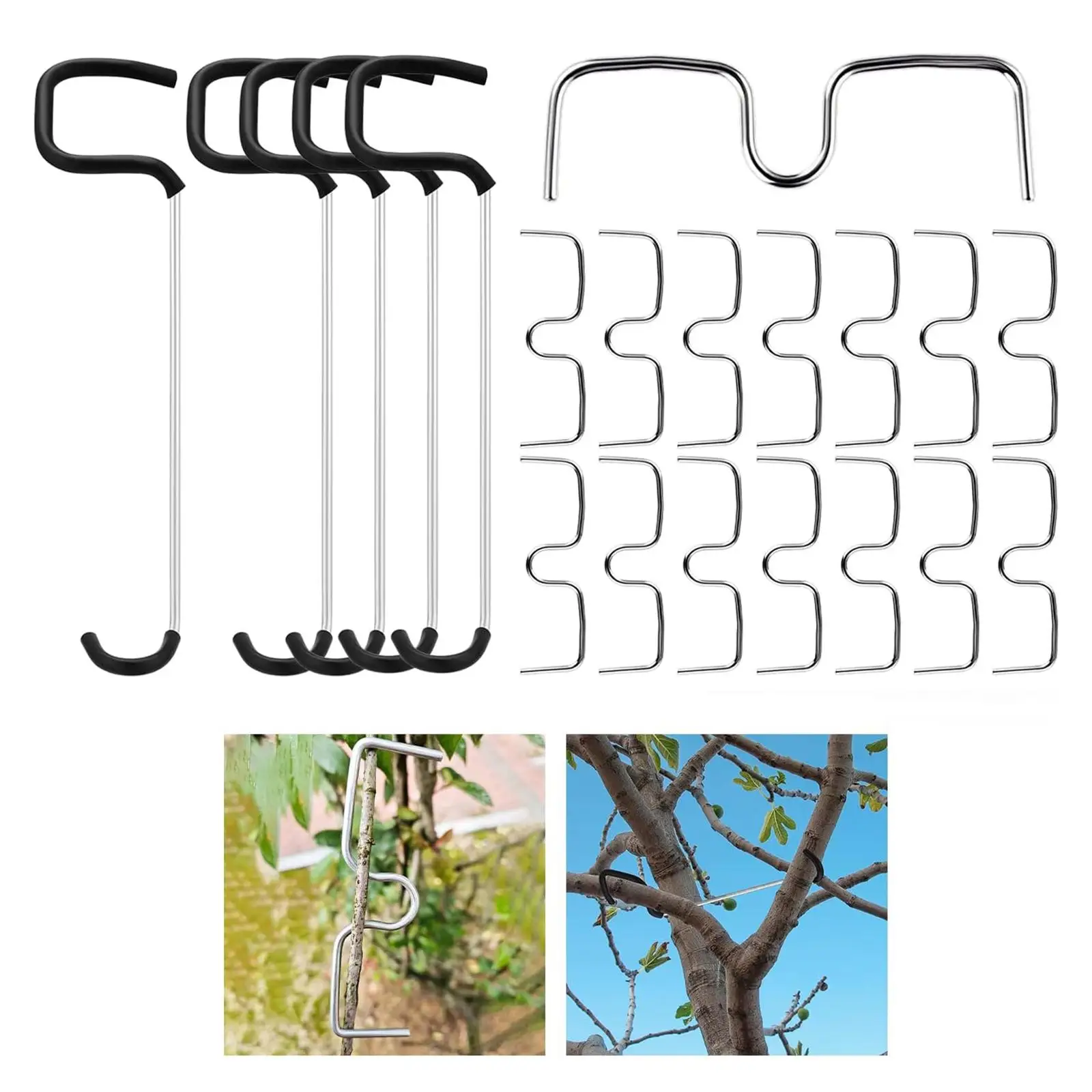 20Pcs Fruit Spreaders Opening Angle Pull Fixator for Garden Orchard Brace