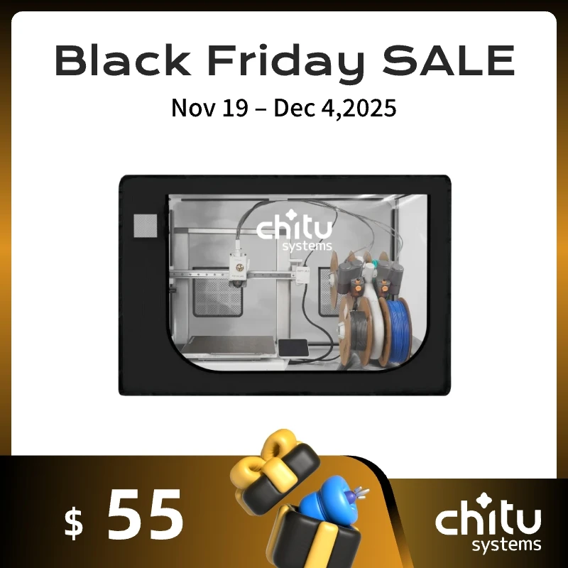 

Chitusystems 3D Printer Enclosure for Bambu Lab A1/A1 Mini Combo FDM LCD Waterproof Protective Cover For 3D Printer Accessories