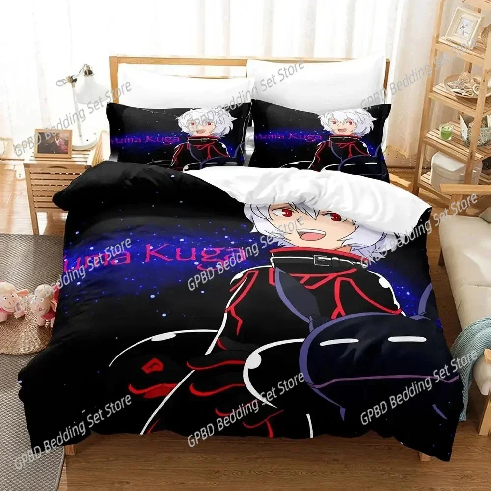 Anime Osamu Mikumo World Trigger Bedding Set Single Twin Double Queen King Cal King Size Bed Linen Set