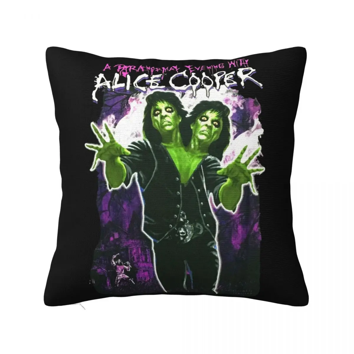 Alice Cooper A Paranormal Evening With Alice Cooper New Official Formal Straight Winter Middle Aged Pillow Case