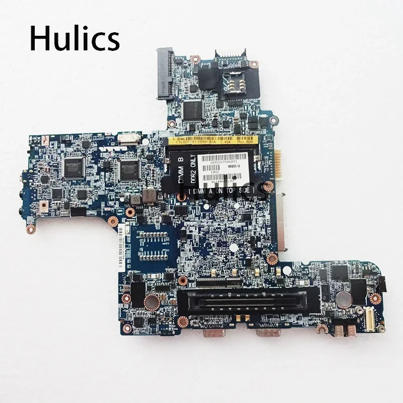 Hulics Used Laptop Motherboard CN-0DT781 0DT781 DT781 Mainboard For DELL Latitude D630 LA-3301P DDR2 Main Board