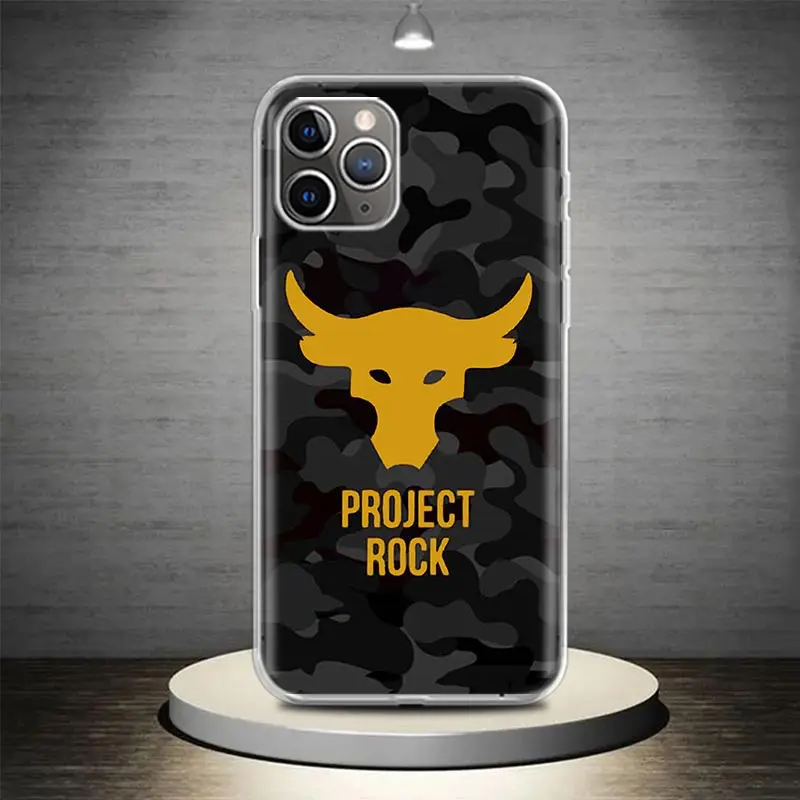 جراب هاتف Rock Dwayne Johnson Ua ، نمط ناعم ، غطاء لهاتف iPhone 14 ، 13 Pro ، 11 ، 15 ، Art ، 12 ، XR ، X ، XS Max ، 7 ، 8 ، 6S Plus ، SE