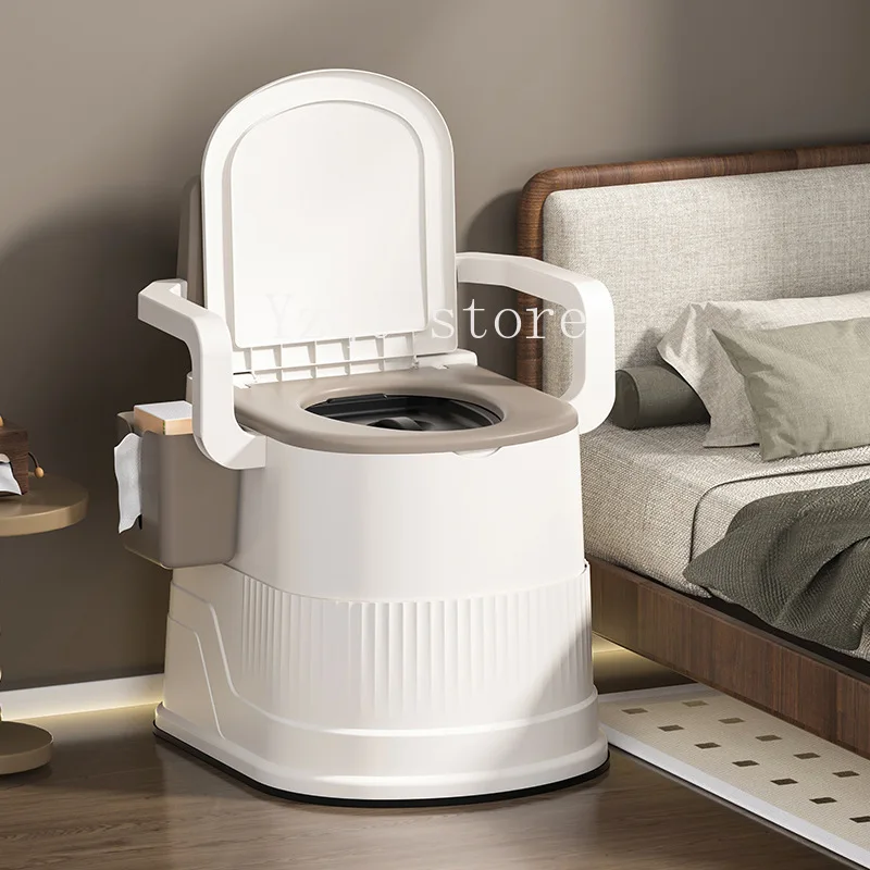 Mobile toilet  for the elderly, durable pregnant women household portable indoor spittoon adult urine