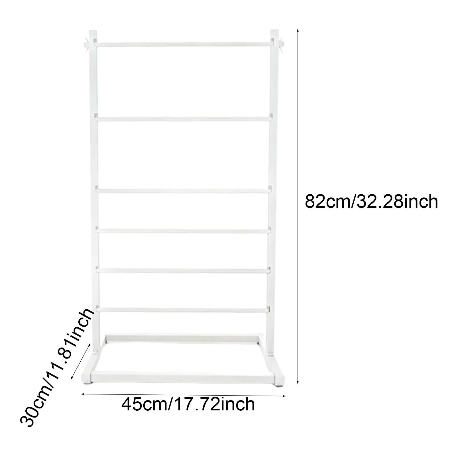 Ribbon Storage Organizer Rack Metal Display Shelf for Ribbon Spools Wire Tapes Sewing Threads for Home Craft Use