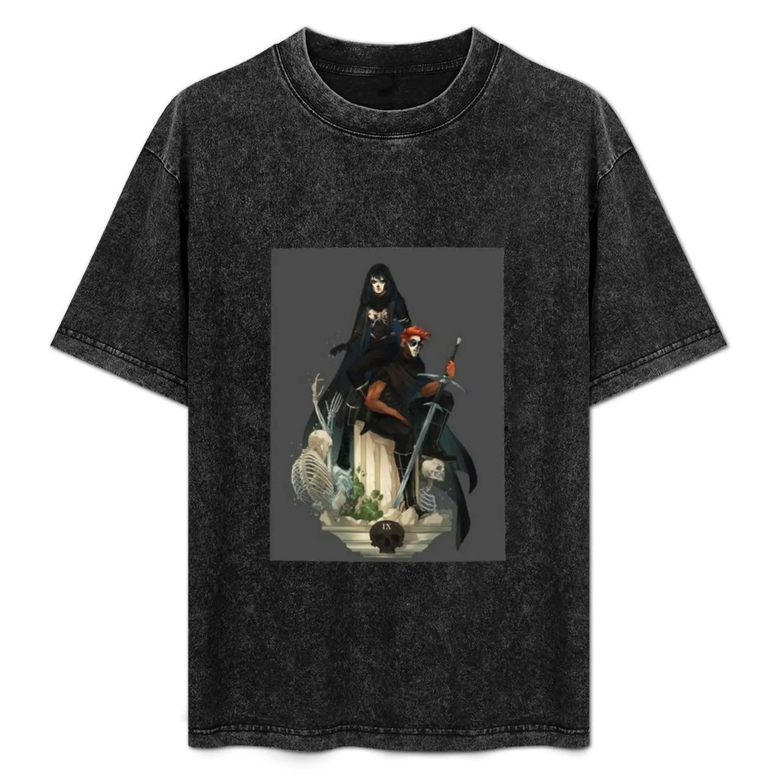 

Gideon the ninth T-Shirt Big Size Short Sleeve Tee for Men
