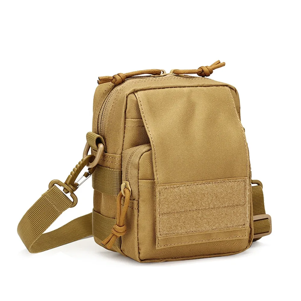 

Large Capacity Outdoor Shoulder Bag Nylon Adjustable Climbing Phone Bag Multifunctional Breathable Travel Tool Bag Cycling