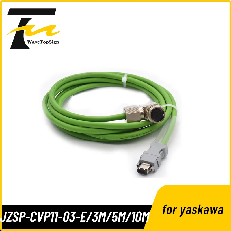 WaveTopSign High Power Servo Encoder Cable JZSP-CVP11-03-E JZSP-CVP11-10-E JZSP-CVP11-15-E for Yaskawa
