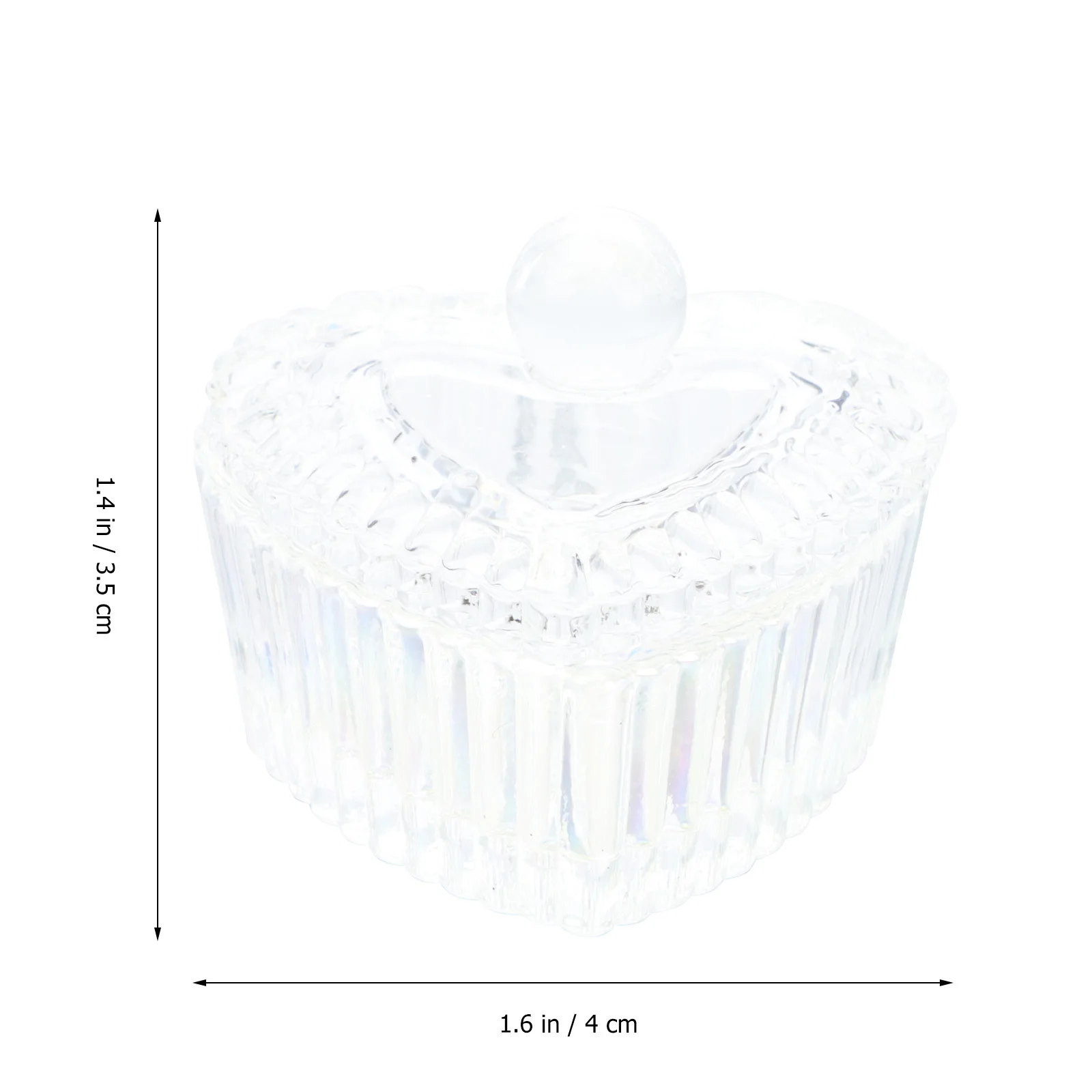 ถ้วยแก้วสำหรับทำเล็บ 2 ชิ้น อุปกรณ์ผสมสำหรับทำเล็บ รูปทรงหัวใจ สำหรับตกแต่งเล็บ DIY ภาชนะใส่ของสำหรับทำเล็บมือแบบมืออาชีพ