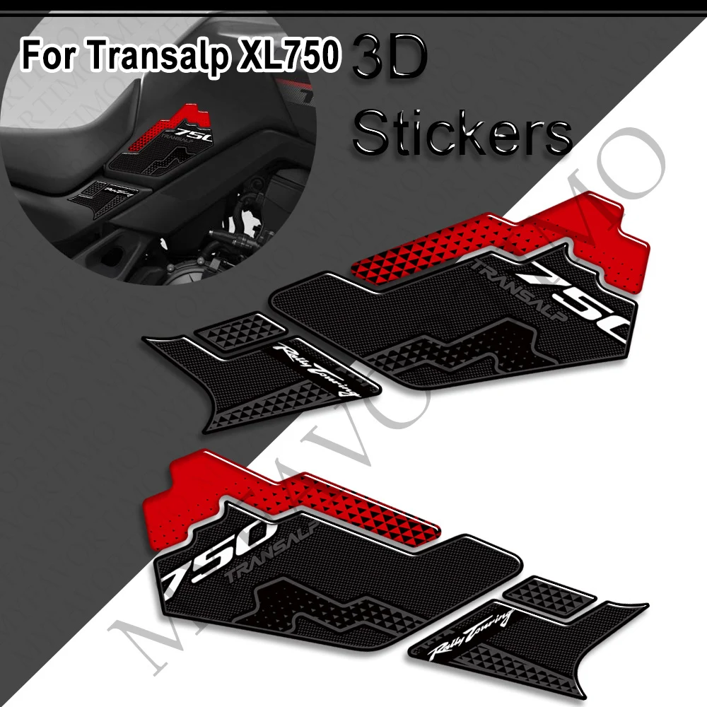 

For Honda Transalp XL 750 Motorcycle Oil Fuel Tank Pad Stickers Tankpad Protector Fairing Decals XL750 2023