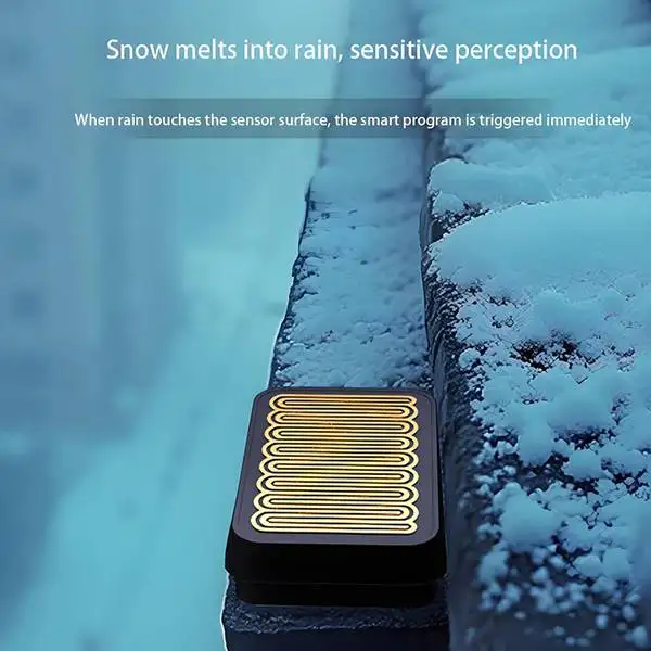 N12R HOT eWelink Zigbee Smart Rain Sensor for Outdoor Wireless Rain Detection Waterproof, Zigbee Hub Required,Linkage Control