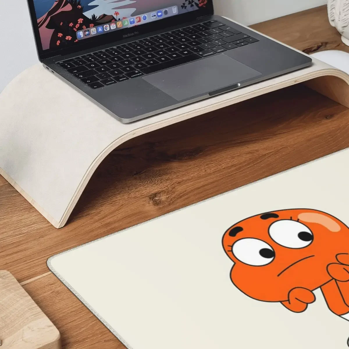 Gumball And Darwin, What The What Large Mouse Pad Computer Keyboard Mouse Mat Gaming PC Laptop Desk Mat Accessories Table Mats