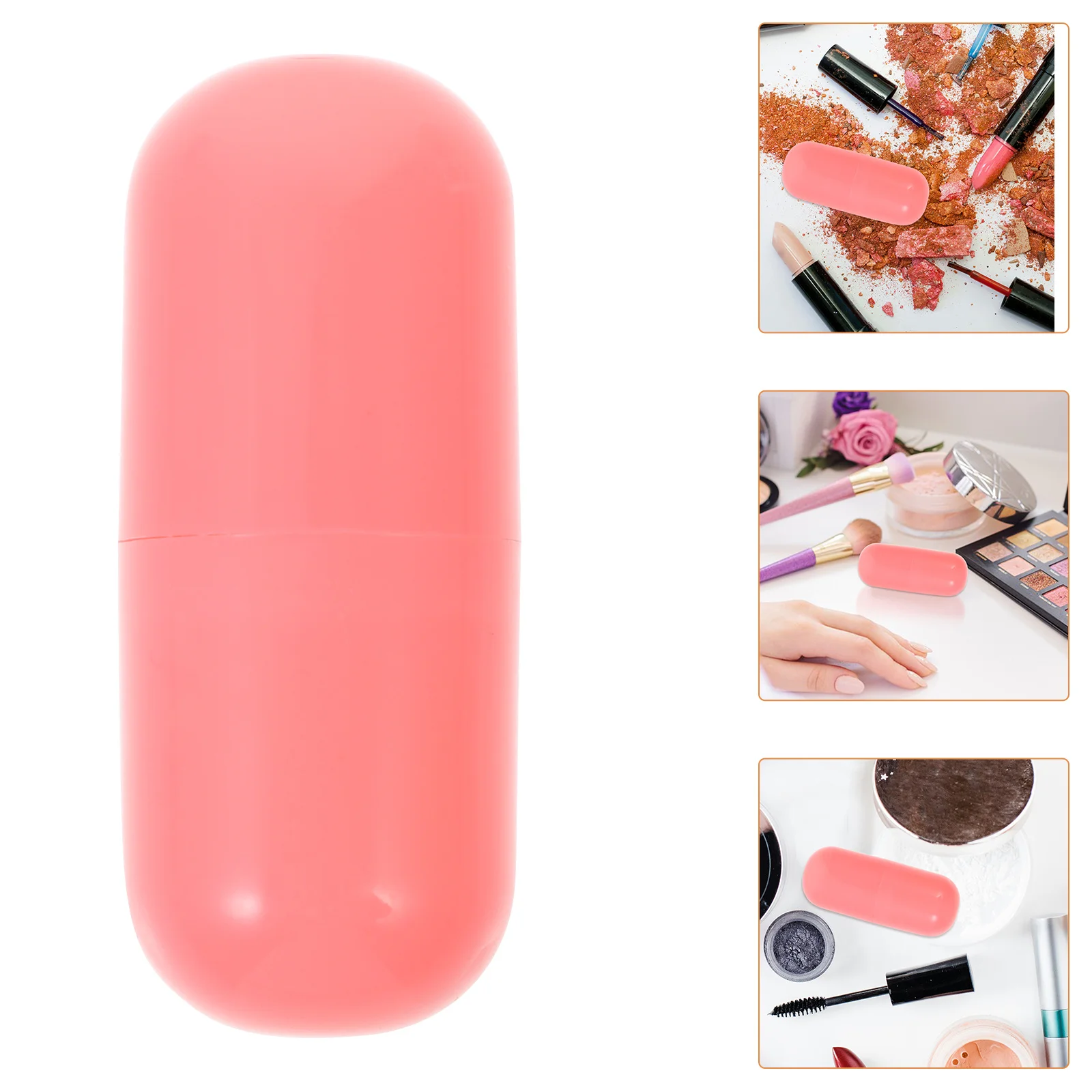 8 pezzi mini capsule vuote per rossetto bottiglie riutilizzabili riutilizzabili tubi portatili per balsamo per labbra uso da viaggio mini capsule vuote