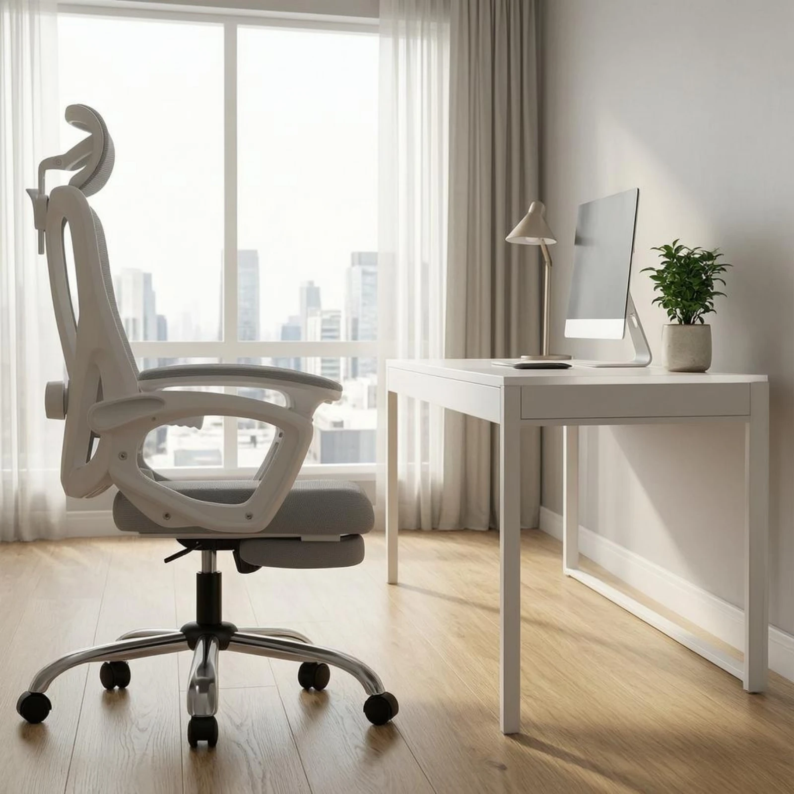 كرسي مكتب مريح مع مسند رأس دين - مراجعة Pc Gaming Chair وسعره