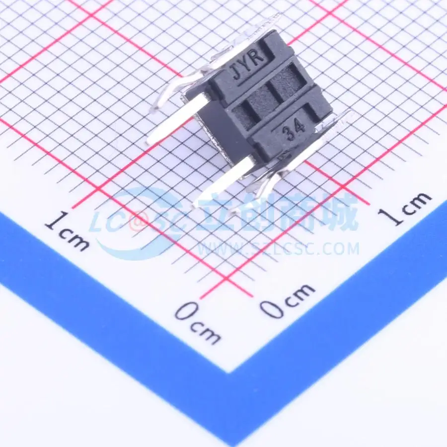 200pcs K2-1102AQ-C4CW-01 7.5x7.2mm SPST 2.5N Tactile Push Button Switch