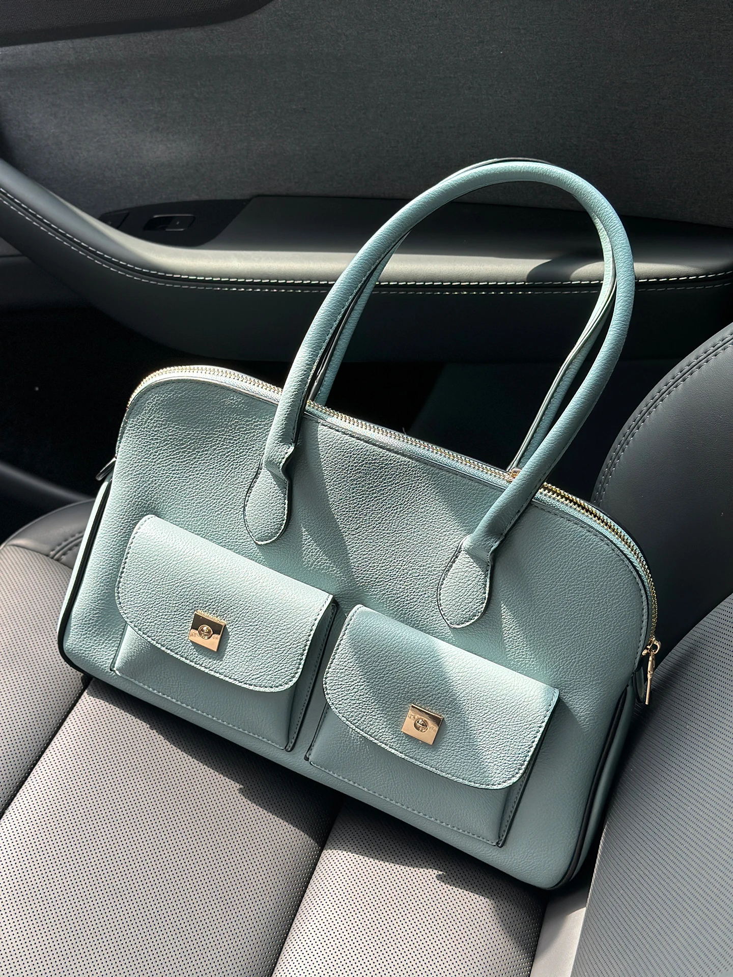 Blauwe Dames Schoudertas 2026 - Luxury Bags Blue recensie en prijs