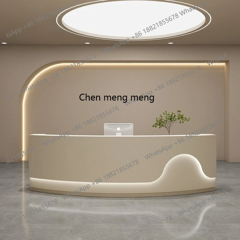 X  Beauty salon bar cashier, hair salon paint front desk clothing store, reception desk