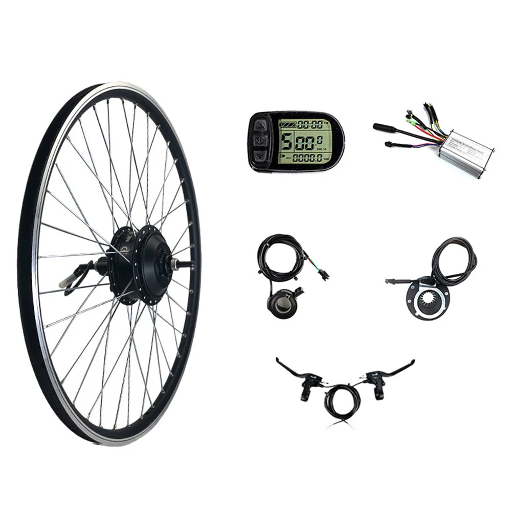 Enhance Your Bike's Performance with this 48V 250w Ebike Rear Hub Wheel Motor Conversion Kit for 26 inch Bicycle