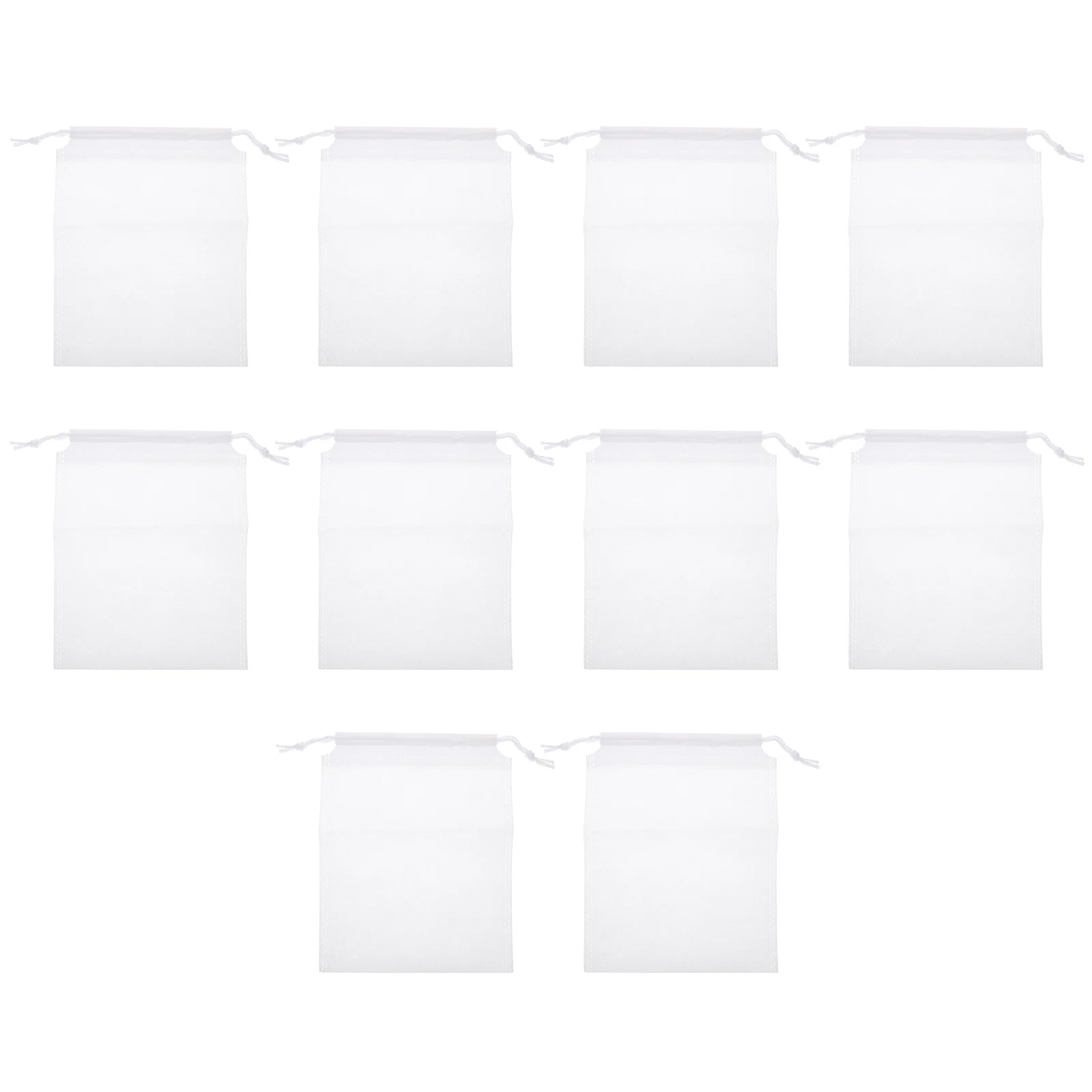

10 Pcs Mesh Bag Bait Toddler Child Organiser Fishing Clam Crabbing Net Non-woven Fabric Lure Storage
