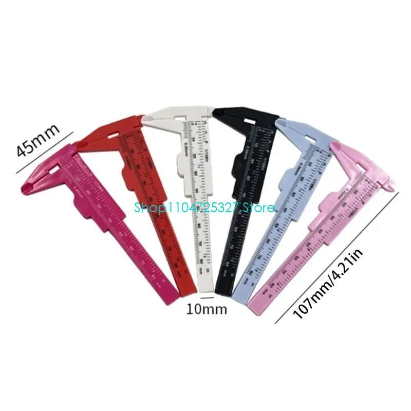 D8KF Shatterproof Verniers Calipers Featuring Metric Royal Units for Learning Use