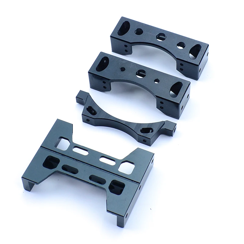 Metalen Voor-En Achterbalk Kit Frame Staartbalk Bumper Voor 1/14 Tamiya Rc Dump Truck Man 56325 56329 Tgx Tgs Lesu Auto-Accessoires