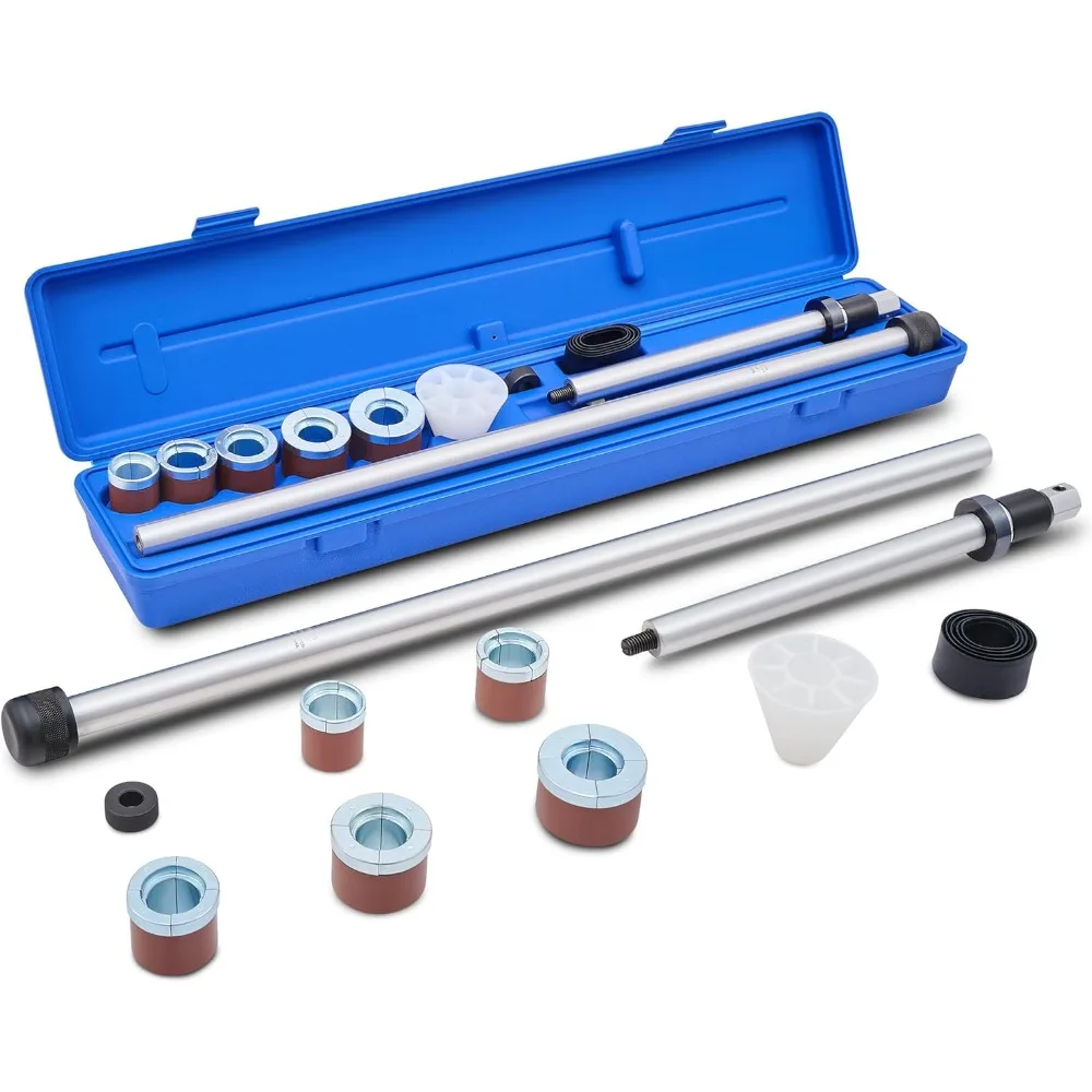 

Camshaft Bearing Removal and Installation Tool Kit | Comprehensive Set for 1-1/8 to 2-2/3 Inch Bearings