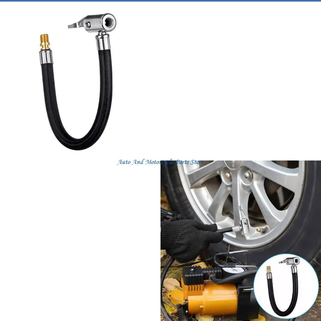 

P9FD Удлинительный шланг для насоса, удлинительный шланг для накачивания шин, трубный шнур для автомобиля