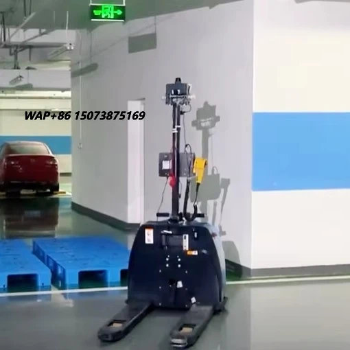 Aivison 1.5Ton Intelligent Pallet Stacker AGV AMR Autonomous Forklift Smart Delivery Robot for Automated Logistics