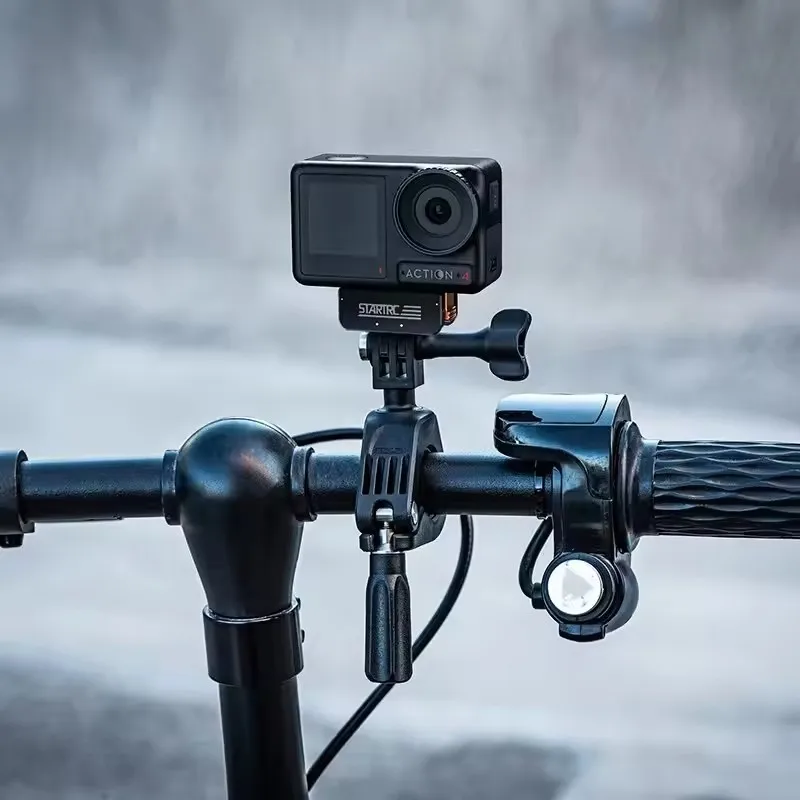 STARTRC Camera Magnetic Mount for DJI Action 5 Quick Release Adapter Extension Base Foldable Stand Bracket Camera Accessories