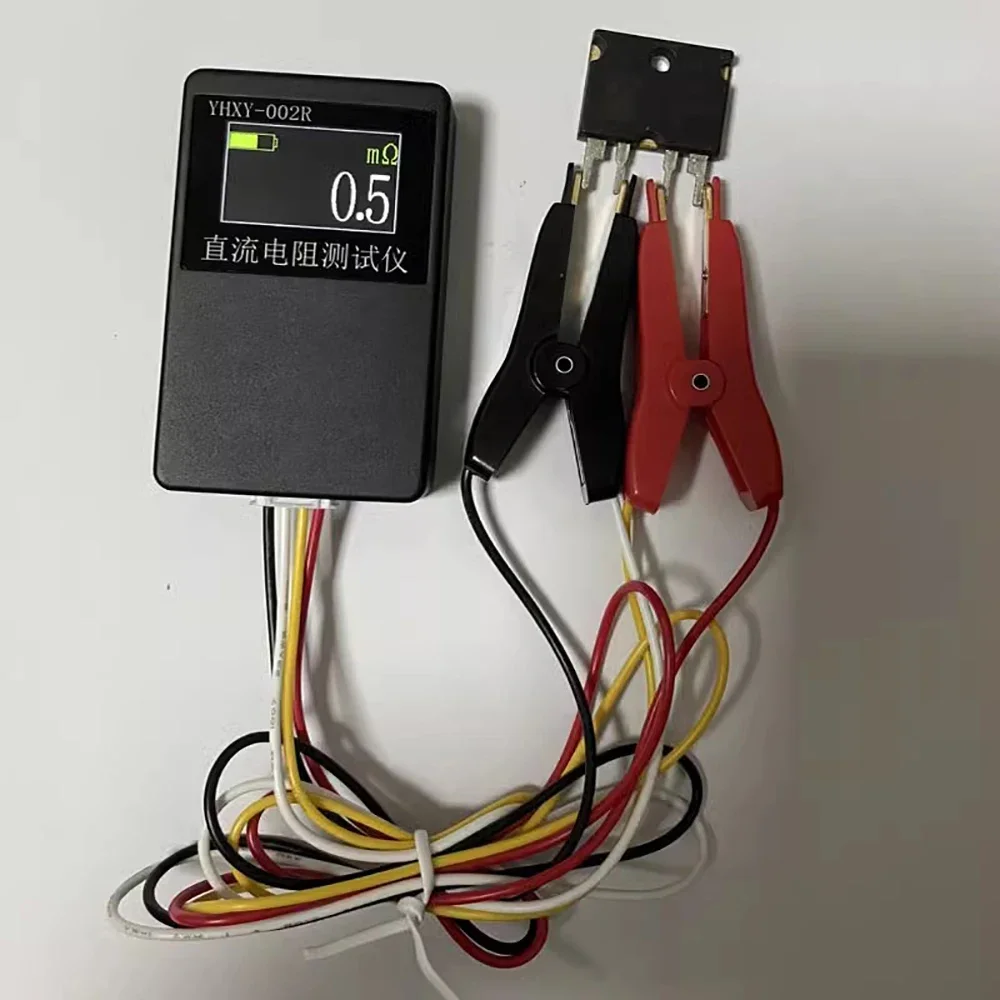 

Высокоточный миллиомметр постоянного тока 0,0001 Ом-20 Ом тестер сопротивления тестер короткого замыкания 4-проводное измерение