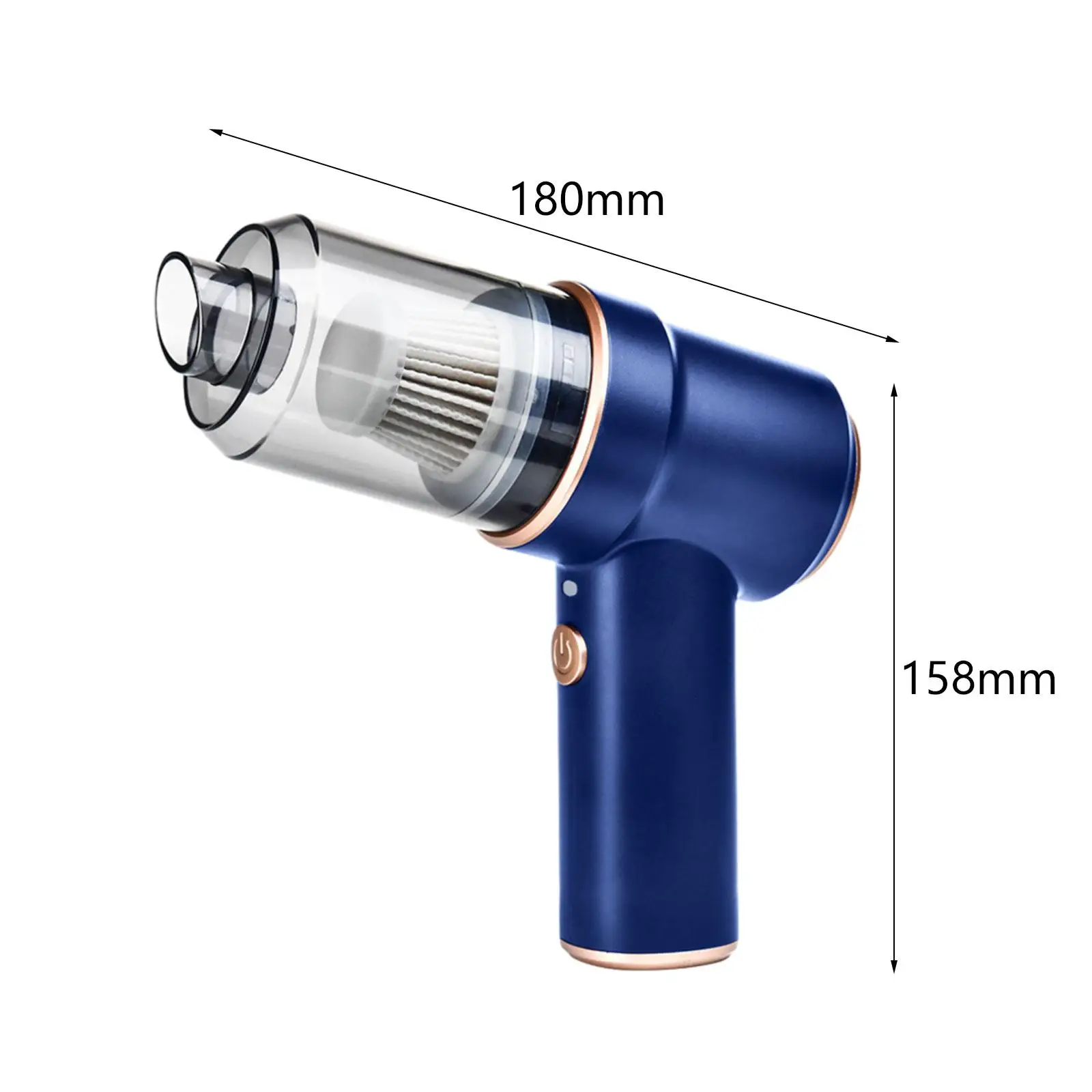 Draagbare mini-autostofzuiger - krachtig stof voor thuis en auto