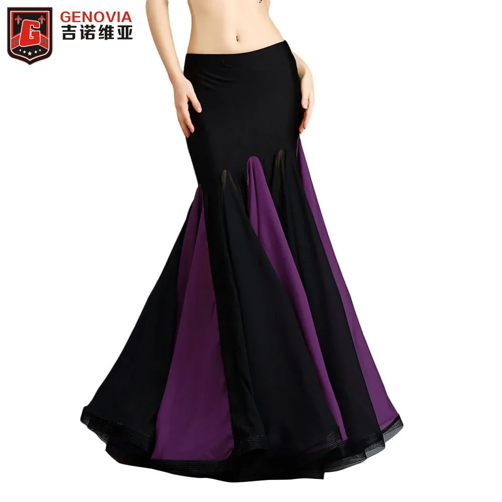 

Sexy high-grade fabric belly dance Fishtail skirt Women Indian dance performance skirt