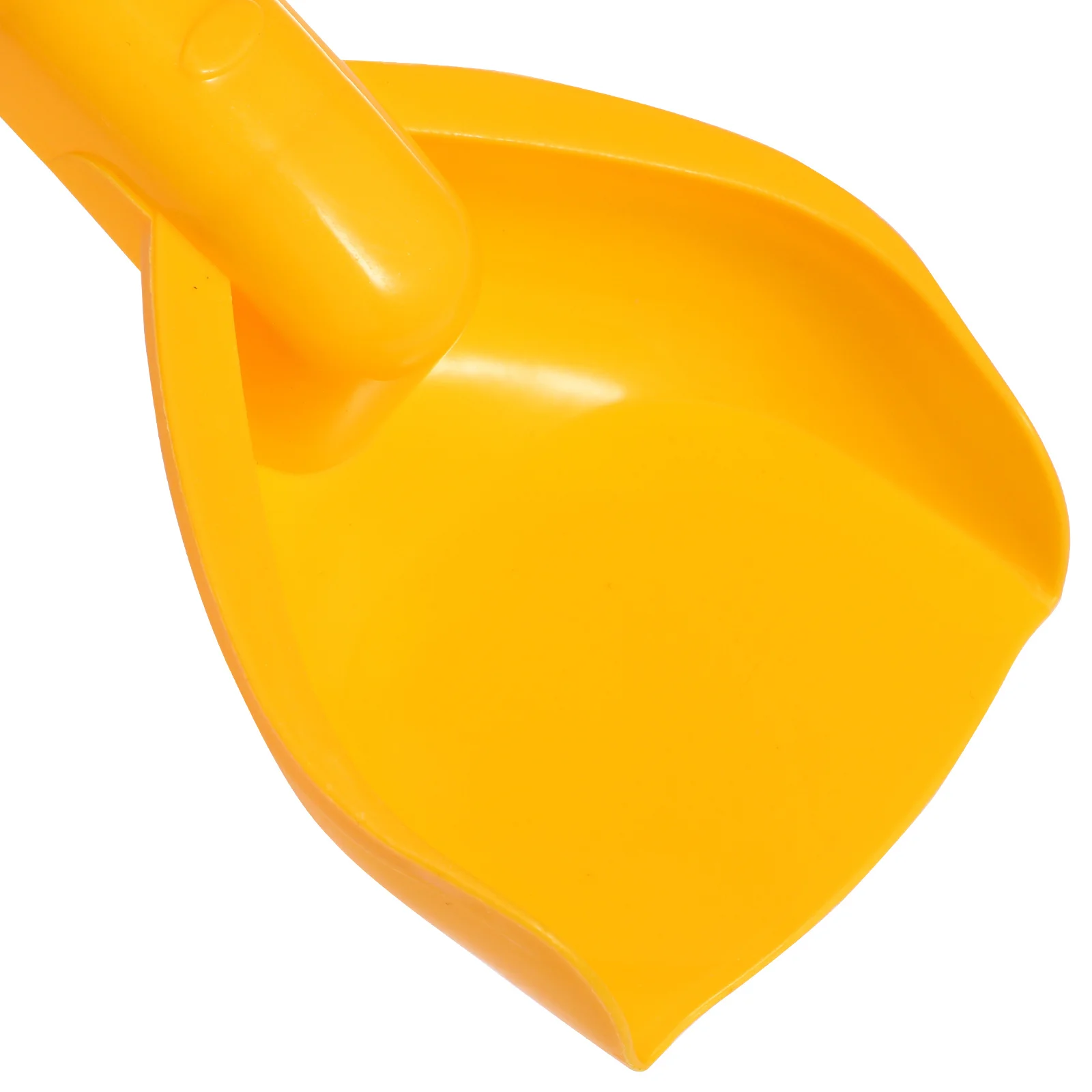 8 قطع من معاول الرمل الأصفر للأطفال أدوات حفر الشاطئ شديدة التحمل تعزز مهارات التنسيق معدات اللعب الخارجية