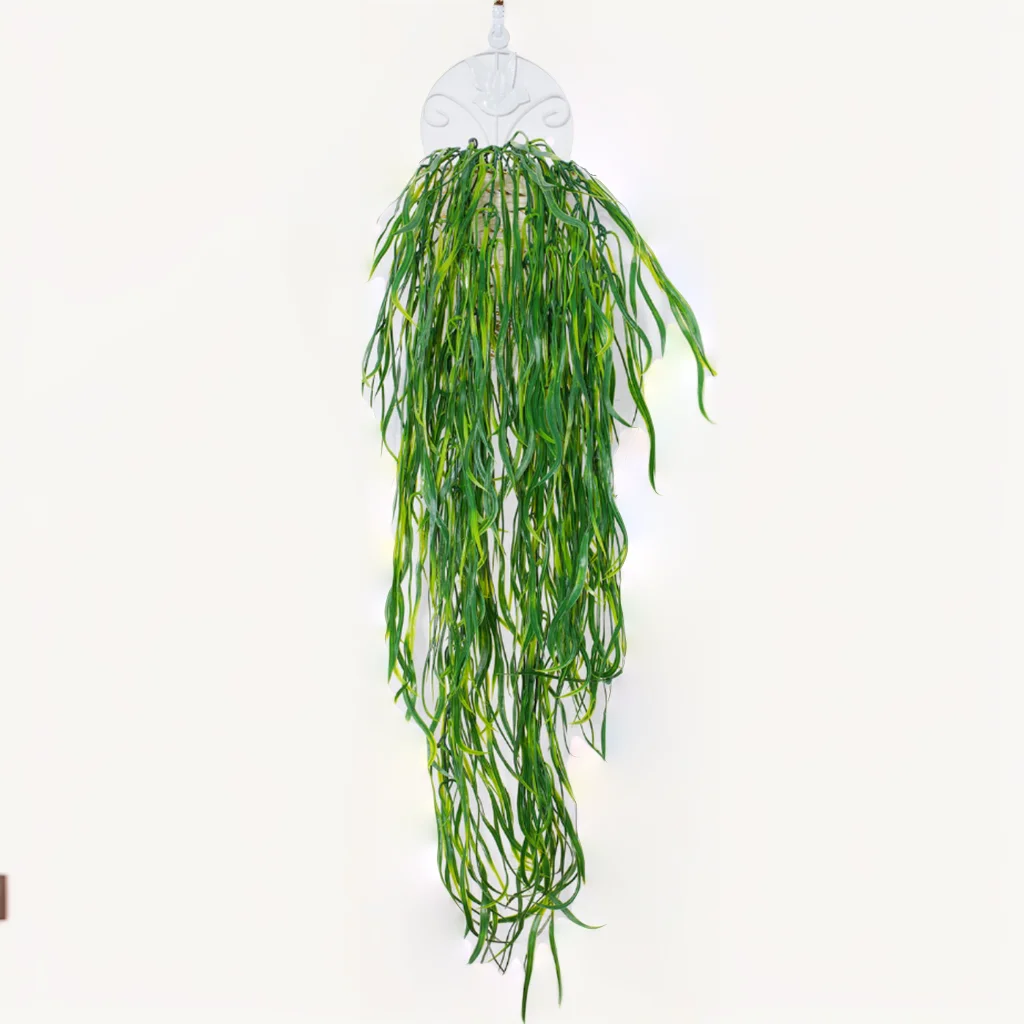 90cm Artificial Plant wicker Wllow Branch Wedding Home Decoration Ceiling Simulation Plant Hanging Green Plant