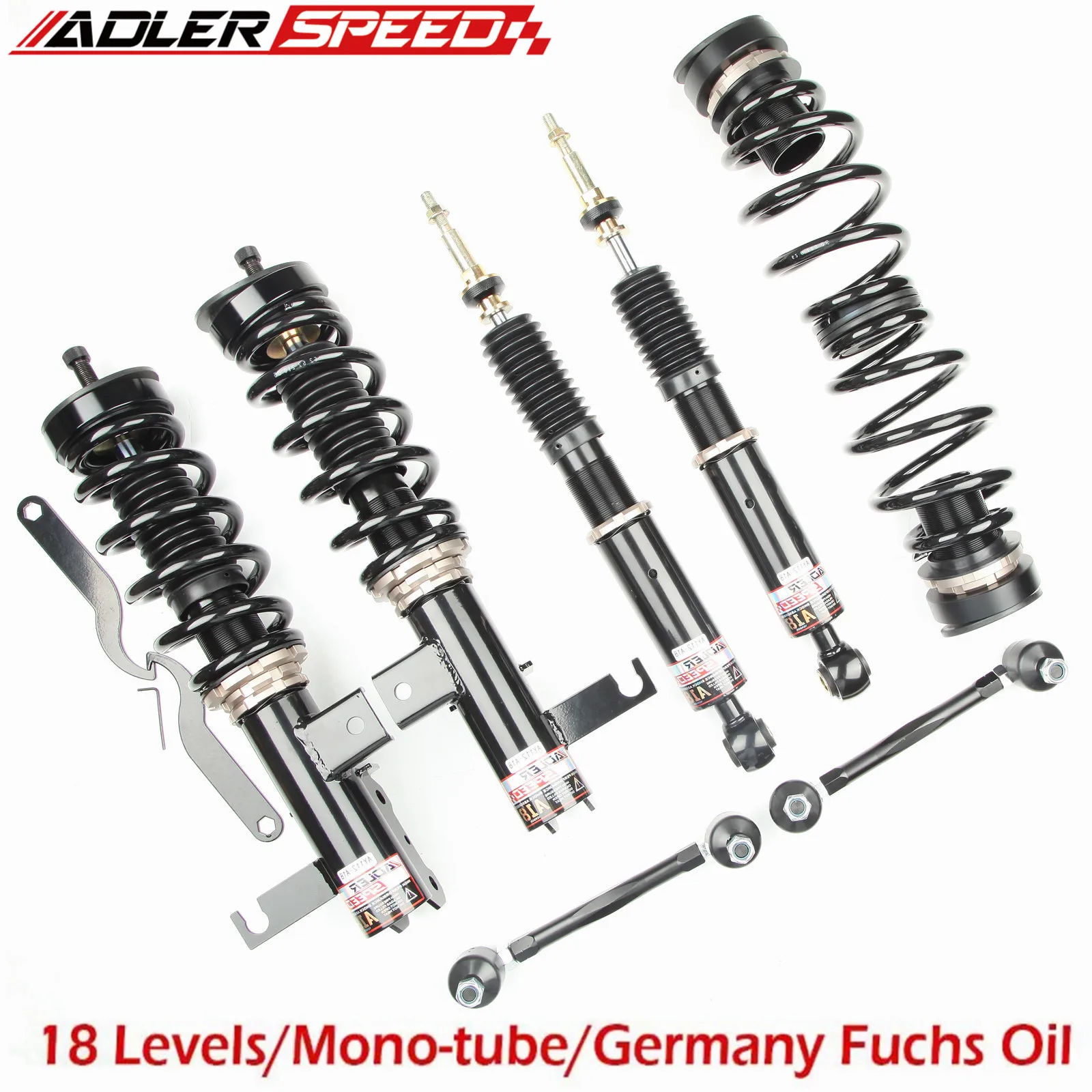 

ADLERSPEED 18-уровневая реклама. Комплект койловеров с опускающими пружинами для Chevorlet Impala 14-20/Chevrolet Malibu 2013-15