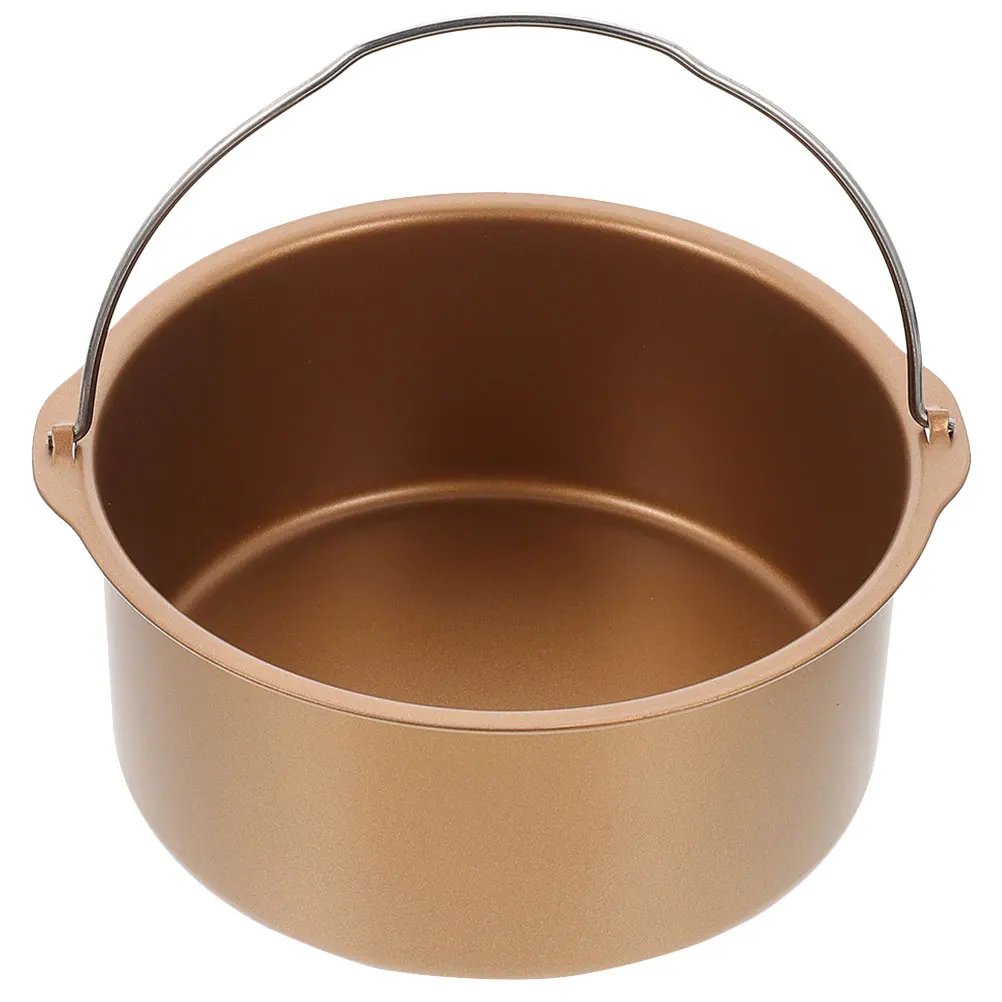 

Pizza Plate Baking Mold Shaped Thick Carbon Steel Material Air Fryer Accessories