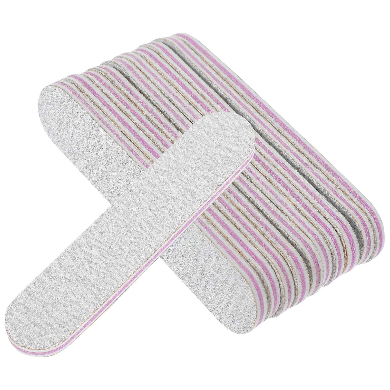

100 pcs Nail Files For Natural Nails Portable Double Sided Manicure Tool Travel Nail File Buffing Grinding Pedicure Tool For