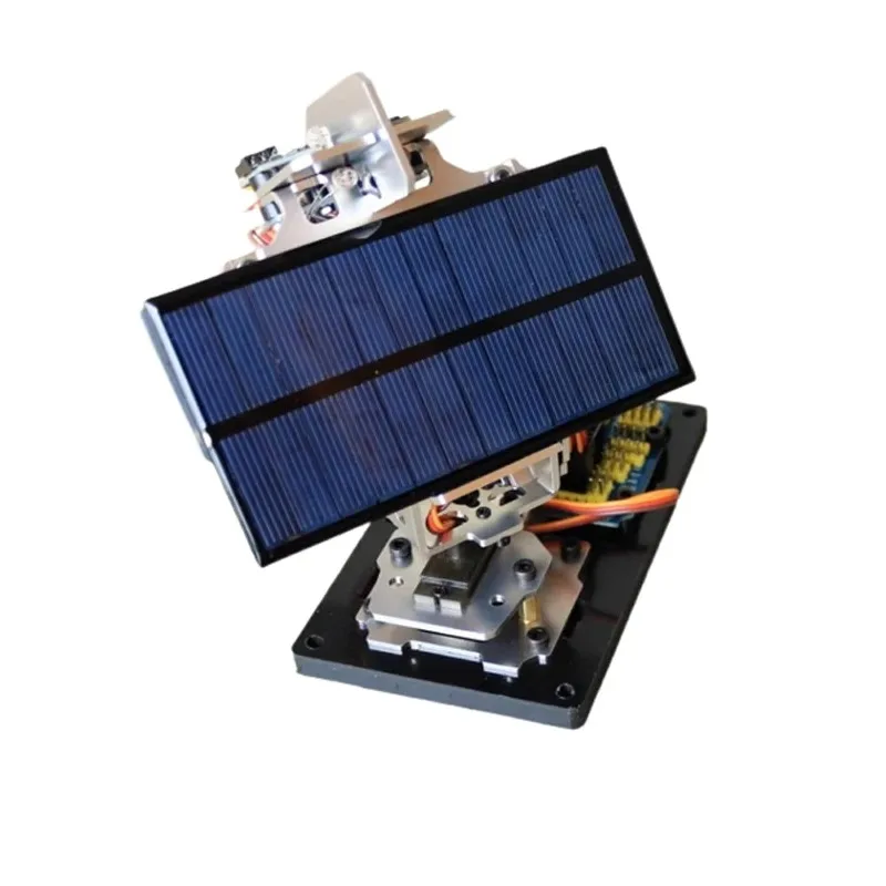 MG90  Unassembled Solar Tracking Kit with Digital Multimeter, Programmable Arduino DIY Robot STEM Educational Toy Gift