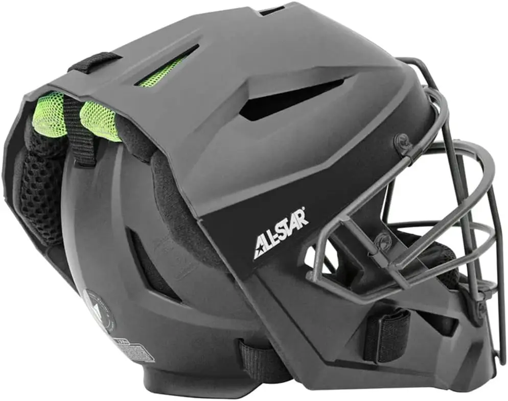 Matte Adult Baseball Catcher's Helmet