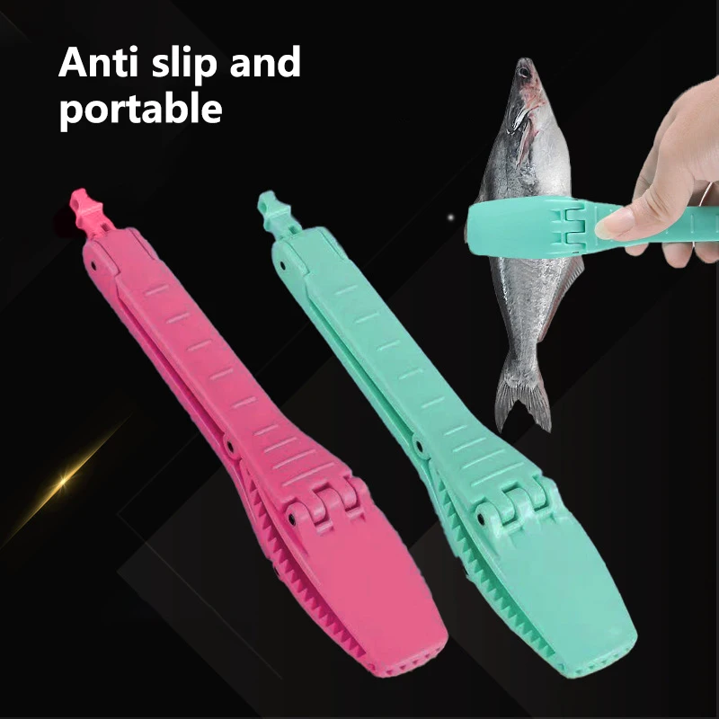 1PC Multifunctional Fishing Fish Clip Hand Controller Tackle Tool Fishing Body Grip Clamp Gripper Grabber With Lock Switch