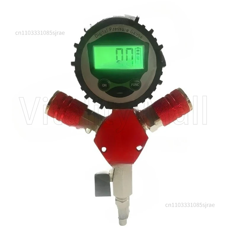 

Off-Road Digital Pressure Gauge Customize Hose and Air Chuck 4 Way Tire Inflation Deflation System