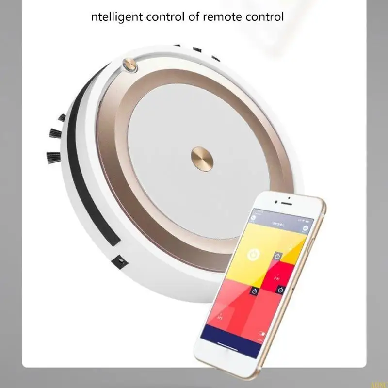 A0NC 1 세트 무선 무전기 진공 청소기 경로 설계 USB Rechargea를위한 더 나은 스윕