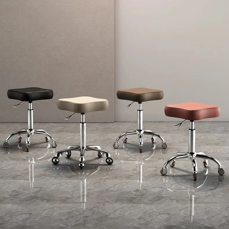 Beauty Stool Can Be Rotated And Lifted With Pulley Hair Salon Nail Art Makeup Artist Stool Hair Salon Special Hair Salon Chair