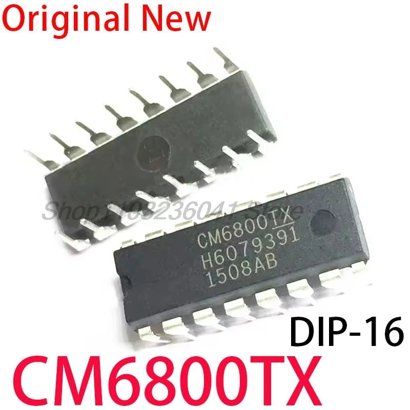 5PCS CM6800 DIP16 CM6800TX DIP-16 CM6800G Liquid crystal power management chip ic In Stock