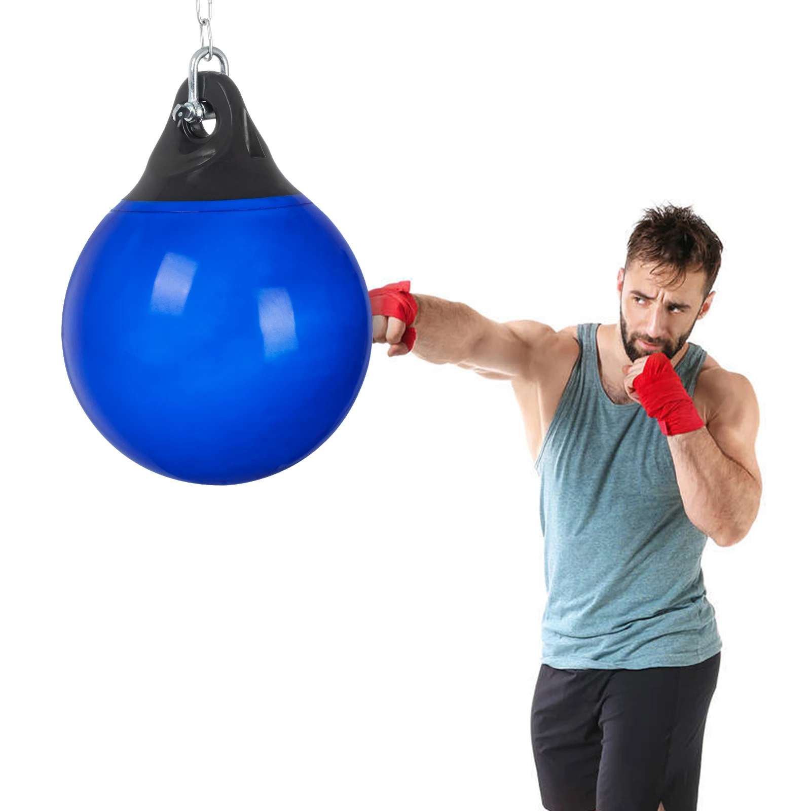 

PVC Workout Weight Training Fitness Heavy Water Filled Aqua Punching Boxing Bag