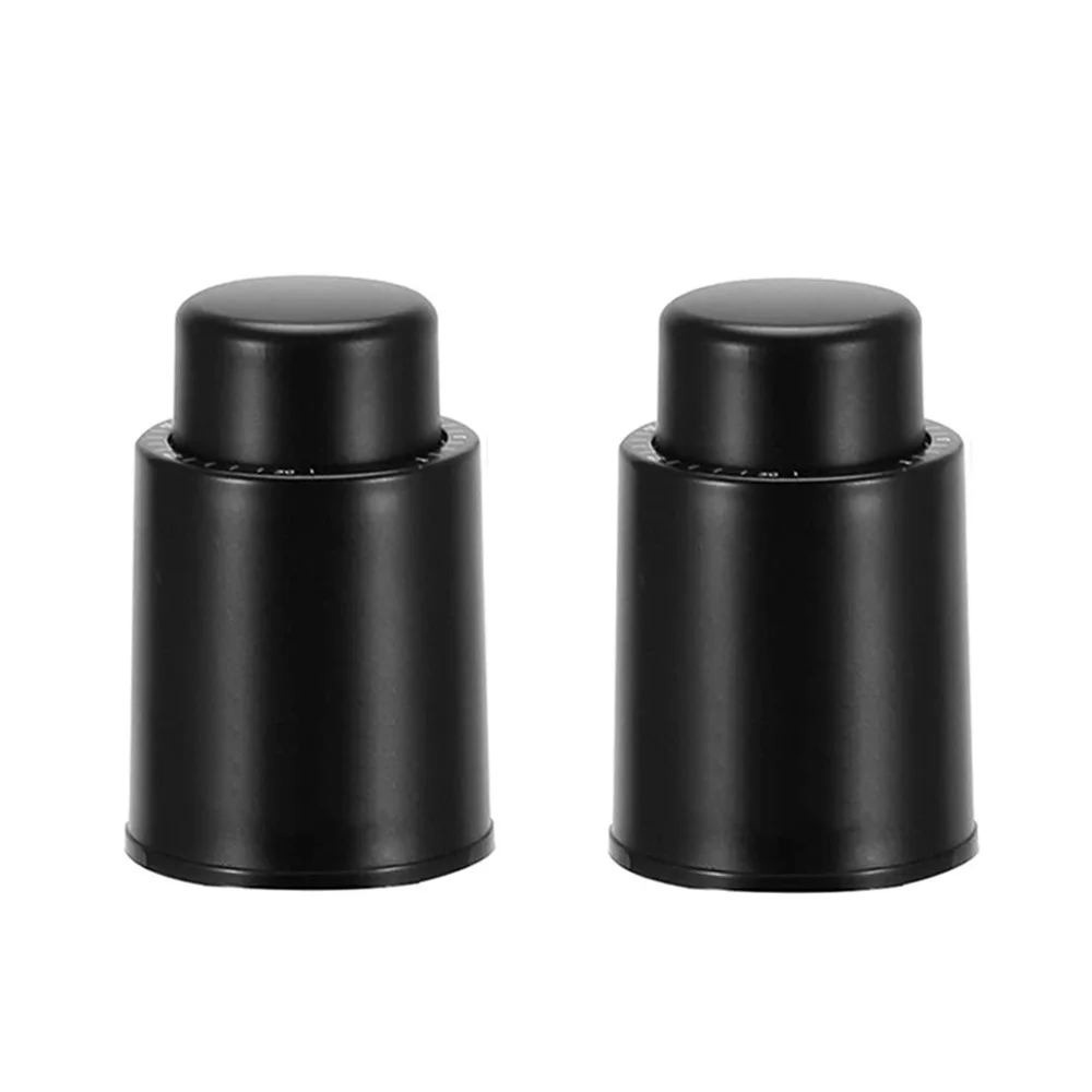Vacuum Wine Saver Stopper with Integrated Date Ring Lets You Record Bottle Opening Time Maintains Wine Without Refrigeration