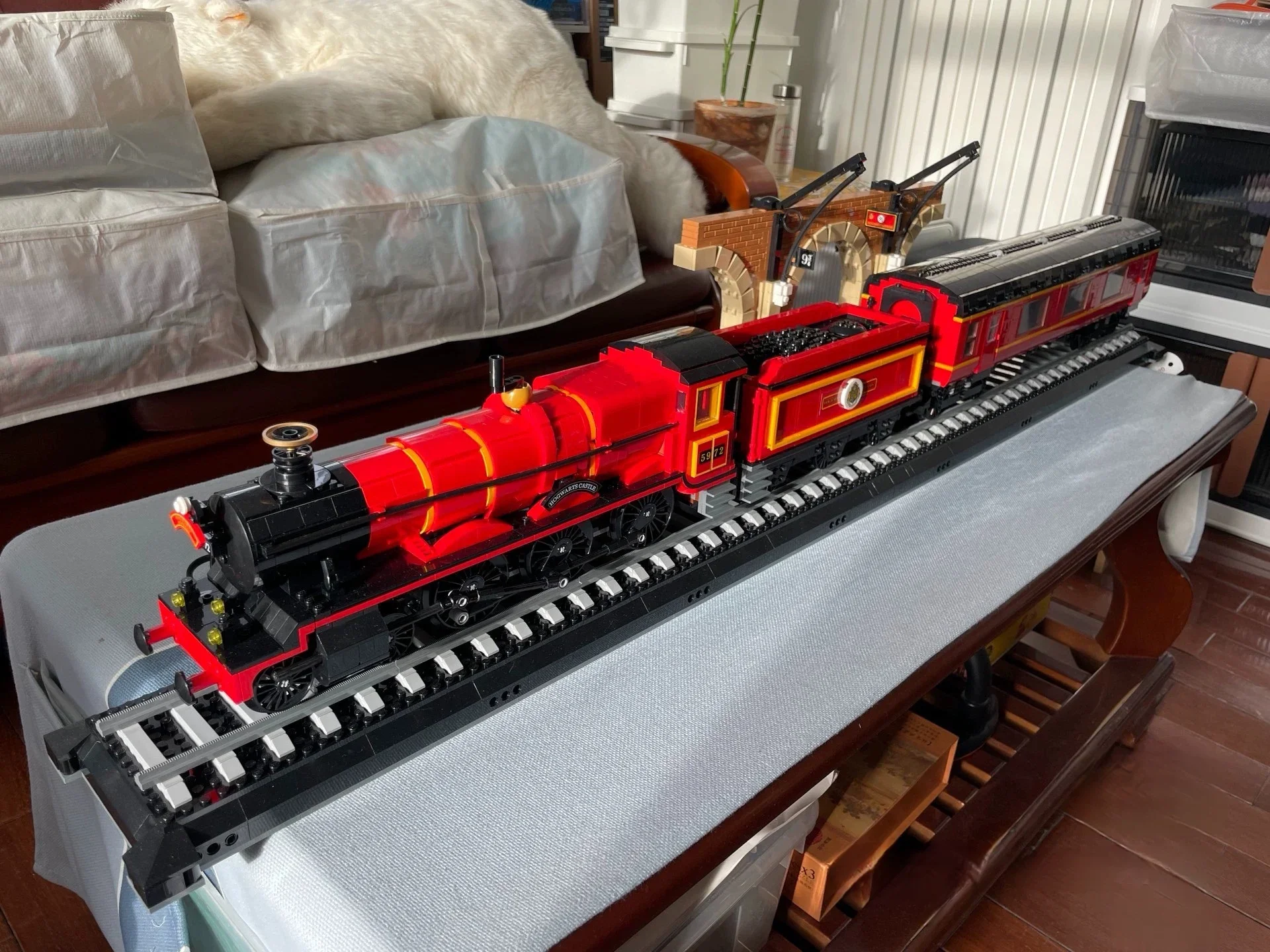 

Hot Sales 5129PCS Collector's Edition 118CM Hogiwartsed Express Train Building 76405 Set Bricks Halloween Christmas Gifts